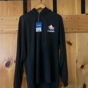 Chubbies long sleeve hoodie. HEAVY t shirt like material